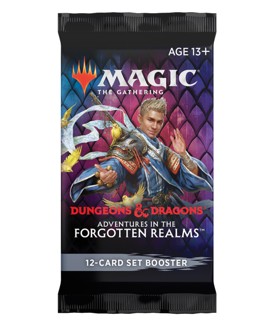 Magic The Gathering Adventures in the Forgotten Realms Set Booster